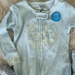 NWT 2 Carter’s Footed Pajamas